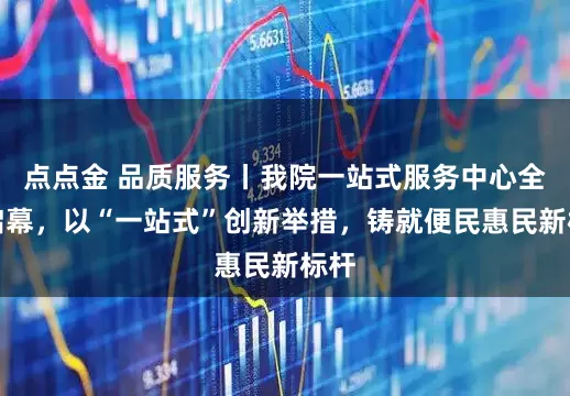 点点金 品质服务丨我院一站式服务中心全新启幕，以“一站式”创新举措，铸就便民惠民新标杆